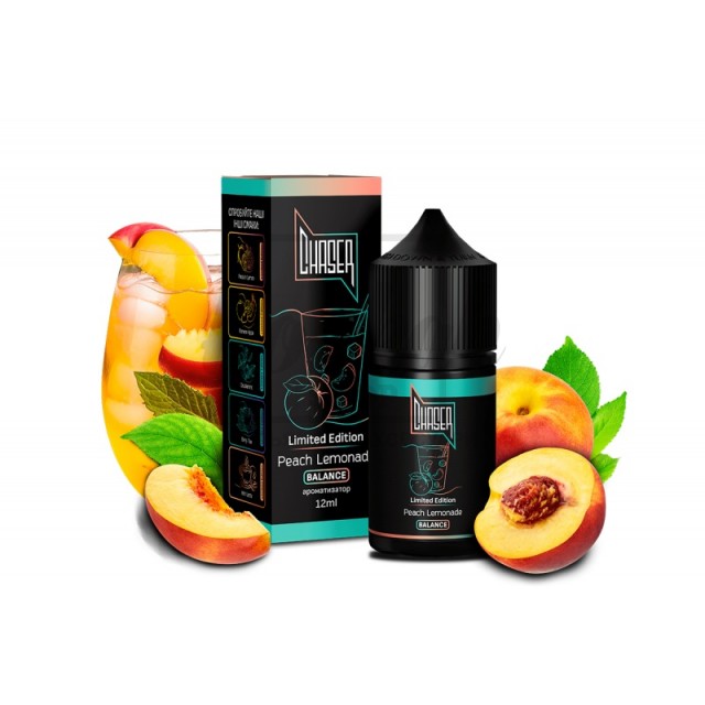 Набор Chaser Black Peach Lemonade (Персиковый Лимонад) 30ml/50mg Salt Nic Набор Chaser Black Peach Lemonade (Персиковый Лимонад) 30ml/50mg Salt Nic
