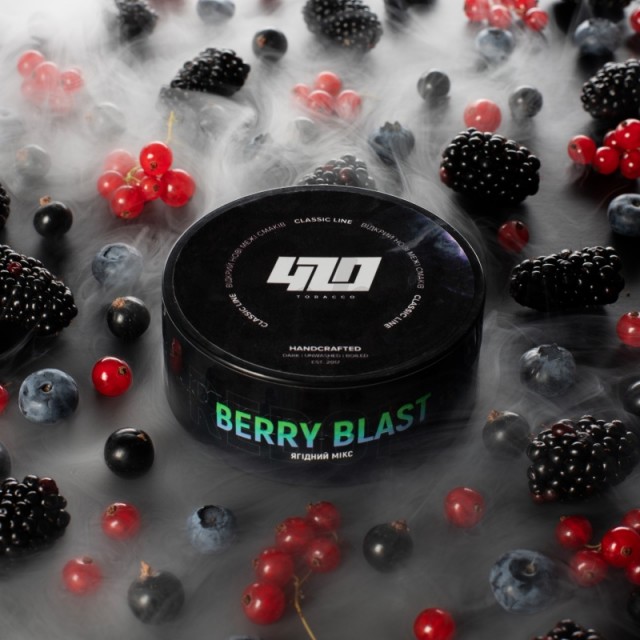 Заправка 420 Classic Berry Blast (Ягодный Микс) 100 g. Заправка 420 Classic Berry Blast (Ягодный Микс) 100 g.