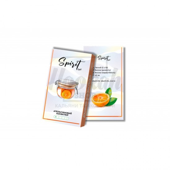 Заправка Spirit Light Апельсиновий Конфітюр (Orange Confiture) 50 g. 