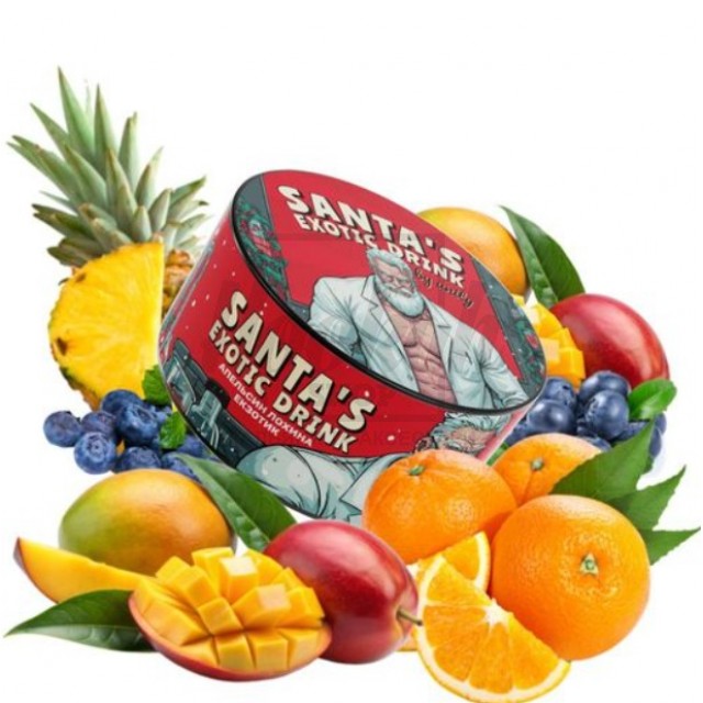 Табак Unity Santas Exotic Drink (Апельсин Черника Экзотик) 100 гр