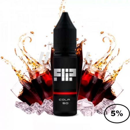 Жидкость Flip 5% 15мл Cola (кола) Жидкость Flip 5% 15мл Cola (кола)