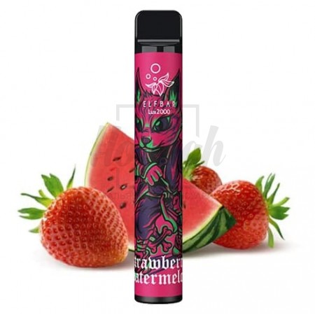 Електронна сигарета Elf Bar 2000 Strawberry Watermelon (Полуниця Кавун) Електронна сигарета Elf Bar 2000 Strawberry Watermelon (Полуниця Кавун)
