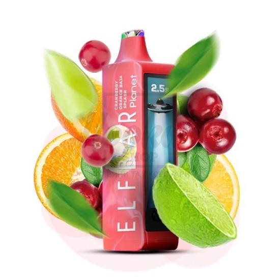 Електронна сигарета Elf Bar Planet 25000 Cranberry Orange Baja Splash (Журавлина Апельсин Цитруси) Електронна сигарета Elf Bar Planet 25000 Cranberry Orange Baja Splash (Журавлина Апельсин Цитруси)