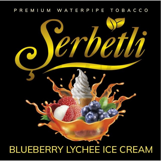 Тютюн Serbetli Blueberry Lychee Ice Cream (Чорниця Лічі Морозиво) 100 гр Тютюн Serbetli Blueberry Lychee Ice Cream (Чорниця Лічі Морозиво) 100 гр