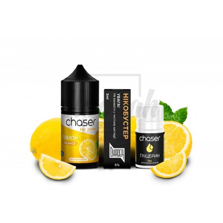 Набір Chaser For Pods Лимон (Lemon) 30ml/50mg Набір Chaser For Pods Лимон (Lemon) 30ml/50mg