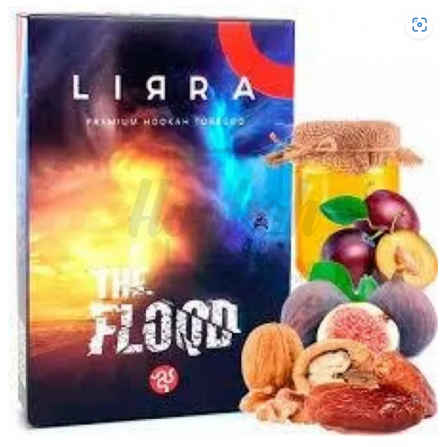 Тютюн Lirra The Flood (Інжир Мед Горіх Слива Фінік) 50 гр Тютюн Lirra The Flood (Інжир Мед Горіх Слива Фінік) 50 гр