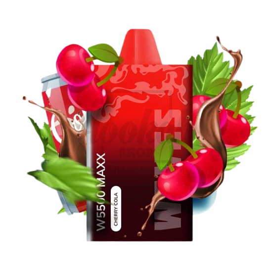 Електронна сигарета Waves W5500 Maxx Cherry Cola (Вишня Кола) Електронна сигарета Waves W5500 Maxx Cherry Cola (Вишня Кола)
