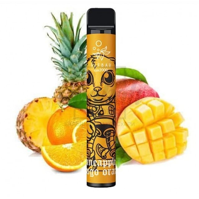 Електронна сигарета Elf Bar 2000 Pineapple Mango Orange (Ананас Манго Апельсин)