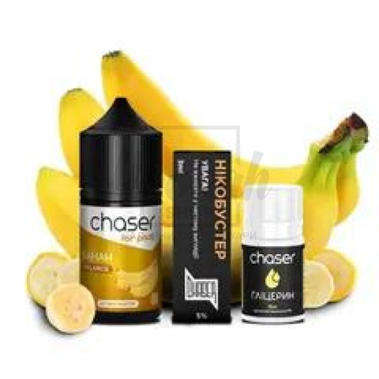 Рідина Набір Chaser Банан 30мол 5%
