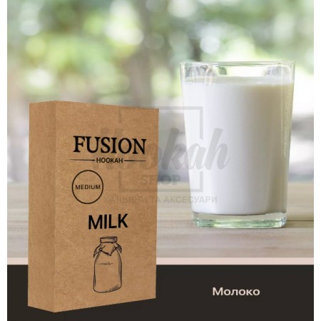 Тютюн Fusion Medium Milk (Молоко) 100 гр Тютюн Fusion Medium Milk (Молоко) 100 гр