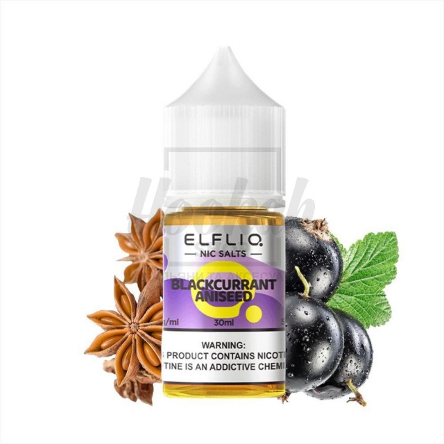 Рідина Elf Liq Blackcurrant Aniseed (Чорна Смородина Аніс) 30мл 5%