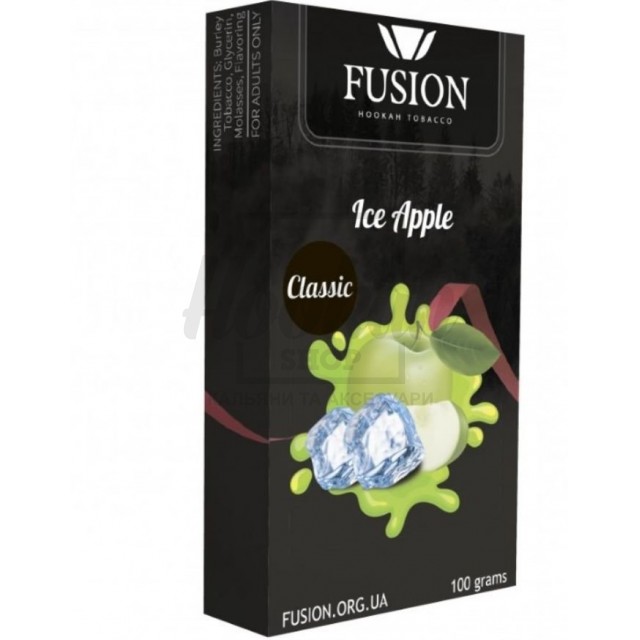Тютюн Fusion Classic Ice Apple (Льод Яблуко) 100 гр Тютюн Fusion Classic Ice Apple (Льод Яблуко) 100 гр