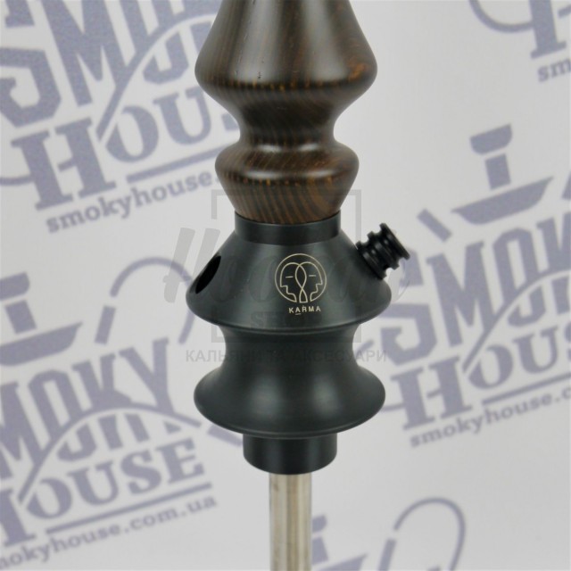 Шахта для кальяну Karma 3.2 Brown коричнева + блюдце Шахта для кальяну Karma 3.2 Brown коричнева + блюдце