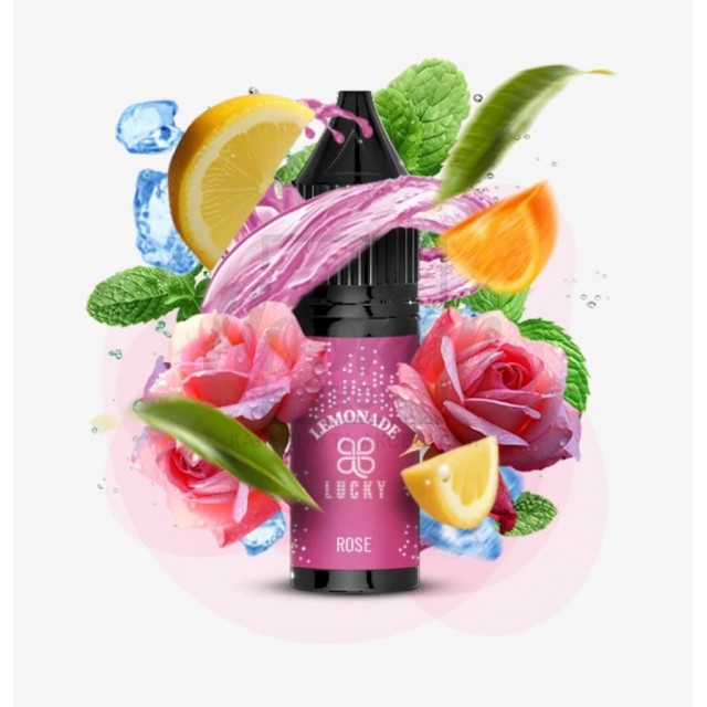 Рідина Lucky 5% 15мл Rose Lemonade (троянда лимонад) Рідина Lucky 5% 15мл Rose Lemonade (троянда лимонад)