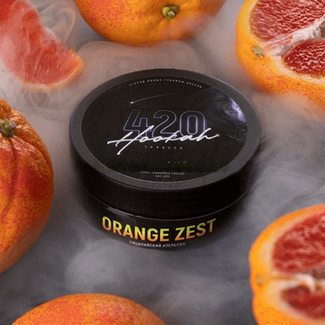 Тютюн 4:20 Orange Zest (Сицилійський Апельсин) 100 гр Тютюн 4:20 Orange Zest (Сицилійський Апельсин) 100 гр