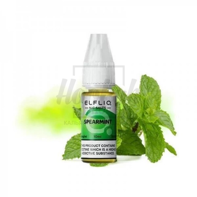 Рідина Elf Liq 5% 10мл Spearmint (м'ята жуйка) Рідина Elf Liq 5% 10мл Spearmint (м'ята жуйка)