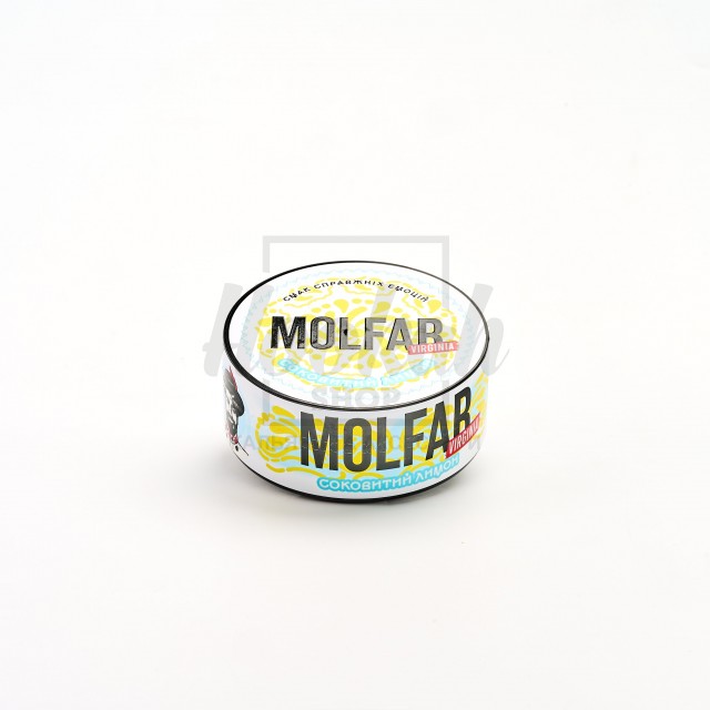 Тютюн Molfar Virginia Line Соковий Лимон (Лимон) 100 гр Тютюн Molfar Virginia Line Соковий Лимон (Лимон) 100 гр