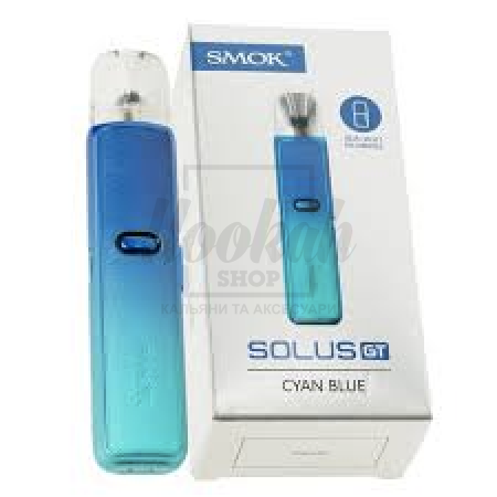 Многоразовая Pod-система Smok Solus GT Cyan Blue Многоразовая Pod-система Smok Solus GT Cyan Blue