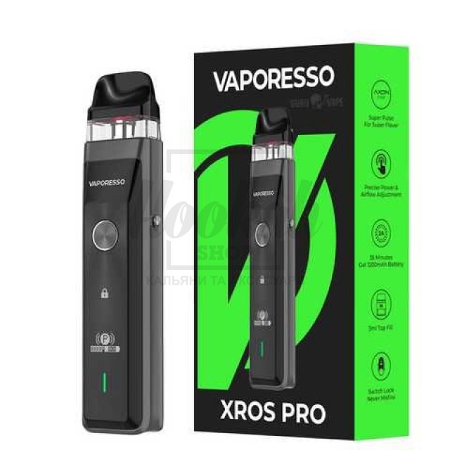 Багаторазова Pod-система Vaporesso XROS PRO Black Багаторазова Pod-система Vaporesso XROS PRO Black