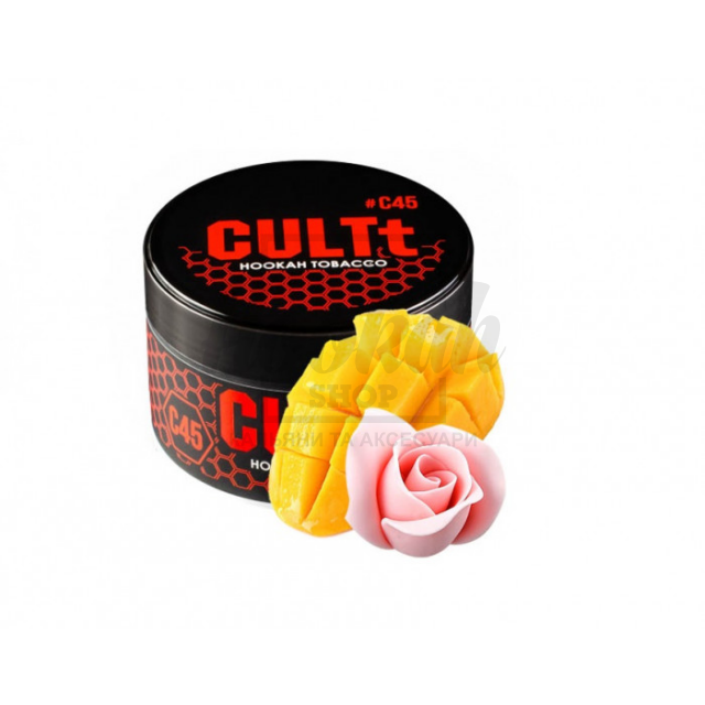 Тютюн CULT C45 Mango Rose (Манго Роза) 100 г Тютюн CULT C45 Mango Rose (Манго Роза) 100 г