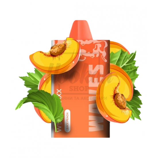 Електронна сигарета Waves W5500 Maxx Juice Peach (Соковитий Персик) Електронна сигарета Waves W5500 Maxx Juice Peach (Соковитий Персик)