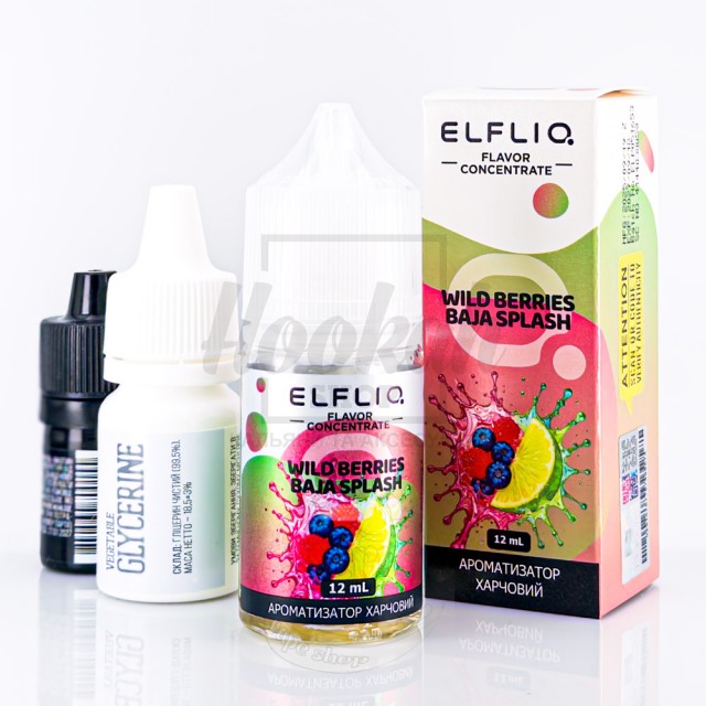Рідина Набір Elf Liq Wild Berries Bajo Splash (Лісові ягоди) 5% 30мл Рідина Набір Elf Liq Wild Berries Bajo Splash (Лісові ягоди) 5% 30мл