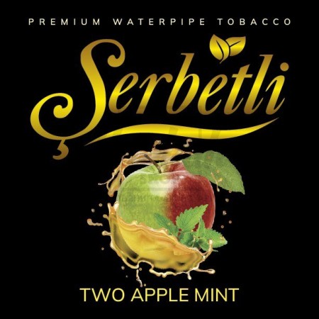 Тютюн Serbetli Two Apple Mint (Подвійне Яблуко М'ята) 100 гр Тютюн Serbetli Two Apple Mint (Подвійне Яблуко М'ята) 100 гр