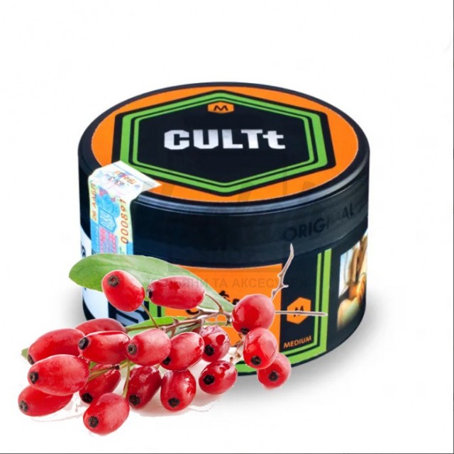 Тютюн Cult Medium M70 Barberry (Барбарис) 100гр Тютюн Cult Medium M70 Barberry (Барбарис) 100гр