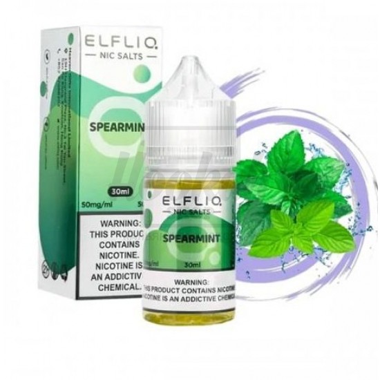 Рідина Elf Liq Spearmint (м'ята жуйка) 30мл 5% Рідина Elf Liq Spearmint (м'ята жуйка) 30мл 5%
