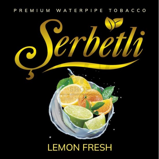 Тютюн Serbetli Lemon Fresh (Свіжий Лимон) 100 гр Тютюн Serbetli Lemon Fresh (Свіжий Лимон) 100 гр
