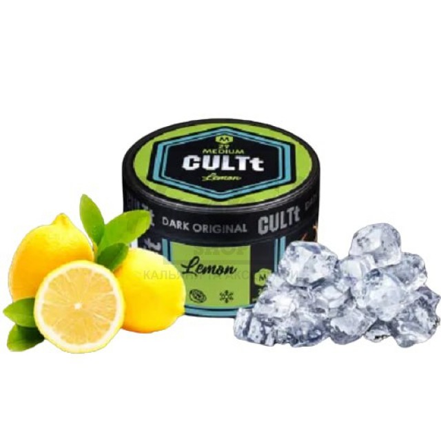 Тютюн CULT Medium M29 Lemon Ice (Лимон Льод) 100гр Тютюн CULT Medium M29 Lemon Ice (Лимон Льод) 100гр