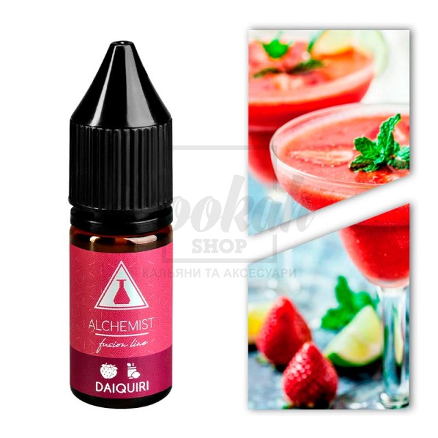 Рідина Alchemist FL Daiquiri (Лайм, Полуниця, Ром) 10мл 5% Рідина Alchemist FL Daiquiri (Лайм, Полуниця, Ром) 10мл 5%
