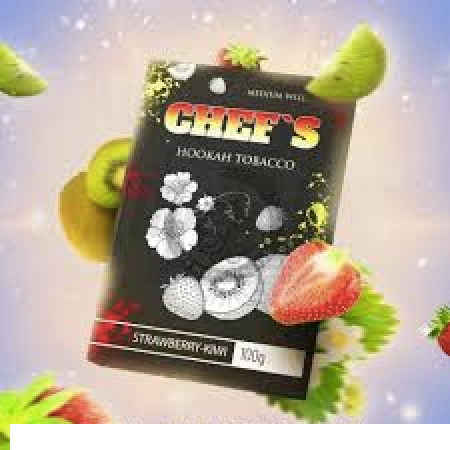 Тютюн Chefs Strawberry Kiwi (Полуниця Ківі) 100 гр