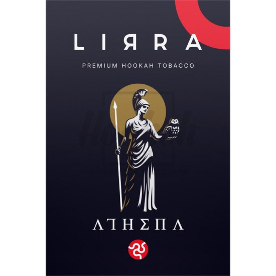 Тютюн Lirra Athena (Персиковий шнапс, Сік апельсина, М'ята) 50 гр Тютюн Lirra Athena (Персиковий шнапс, Сік апельсина, М'ята) 50 гр