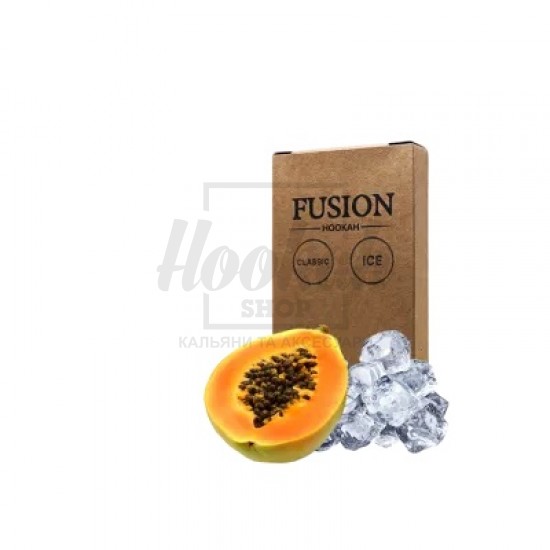 Тютюн Fusion Classic Ice Papaya (Льод Папайя) 100 гр Тютюн Fusion Classic Ice Papaya (Льод Папайя) 100 гр