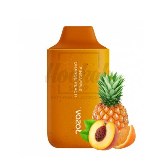Электронная сигарета Vozol 6000 Pineapple Orange Peach (ананас апельсин персик)