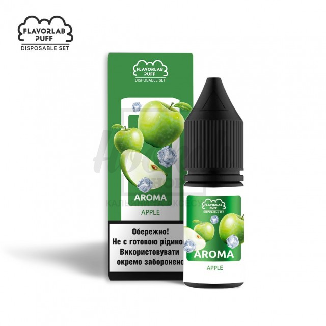 Рідина Набір Flavorlab Puff Apple (Яблуко) 10мл 5%