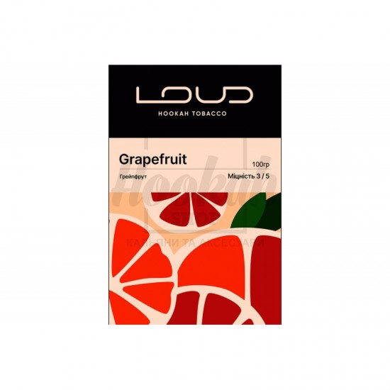 Заправка Loud Grapefruit (Солодкий, Тропічний Грейпфрут) 100 g. 