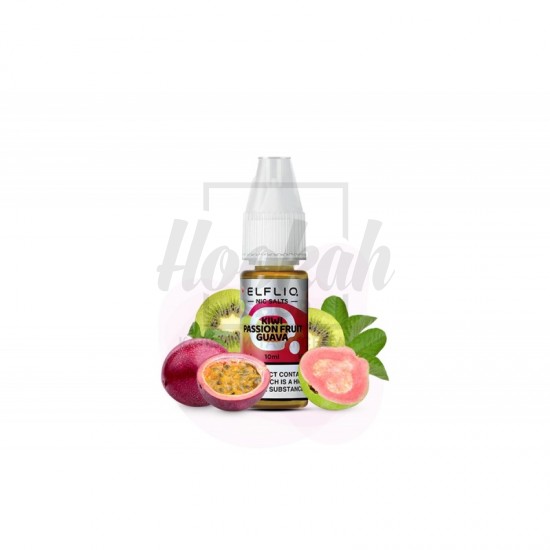  Жидкость Elf Liq Kiwi Passion Fruit Guava (Киви Маракуя Гуава) 10ml/50mg Salt Nic