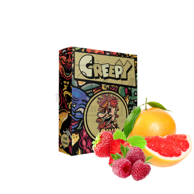 Тютюн Creepy Pinkhead (Малина Грейпфрут) 100 гр Тютюн Creepy Pinkhead (Малина Грейпфрут) 100 гр
