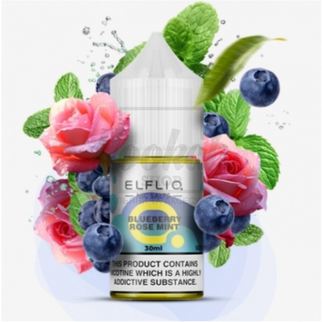 Рідина Elf Liq 5% 10мл Blueberry Rose Mint (чорниця троянда м'ята) Рідина Elf Liq 5% 10мл Blueberry Rose Mint (чорниця троянда м'ята)