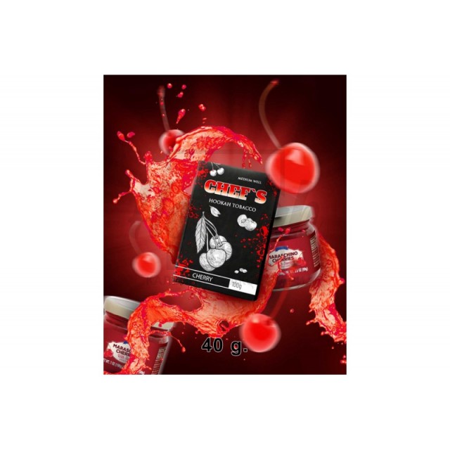 Заправка Chef's Cherry (Вишня) 40 g. Заправка Chef's Cherry (Вишня) 40 g.