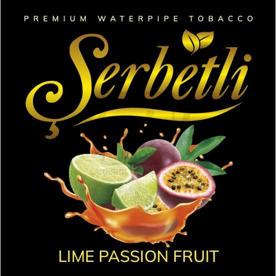 Тютюн Serbetli Lime Passion Fruit (Лайм Маракуя) 100 гр Тютюн Serbetli Lime Passion Fruit (Лайм Маракуя) 100 гр