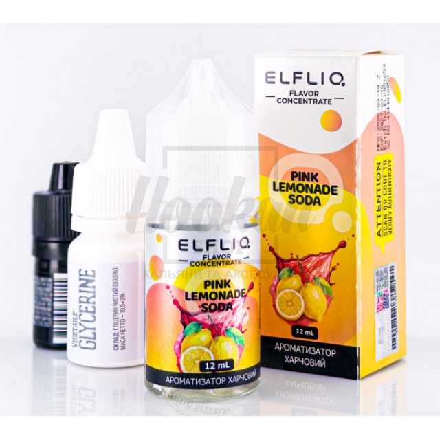 Рідина Набір Elf Liq Pink Lemonade Soda (Рожевий Лимонад) 5% 30мл Рідина Набір Elf Liq Pink Lemonade Soda (Рожевий Лимонад) 5% 30мл