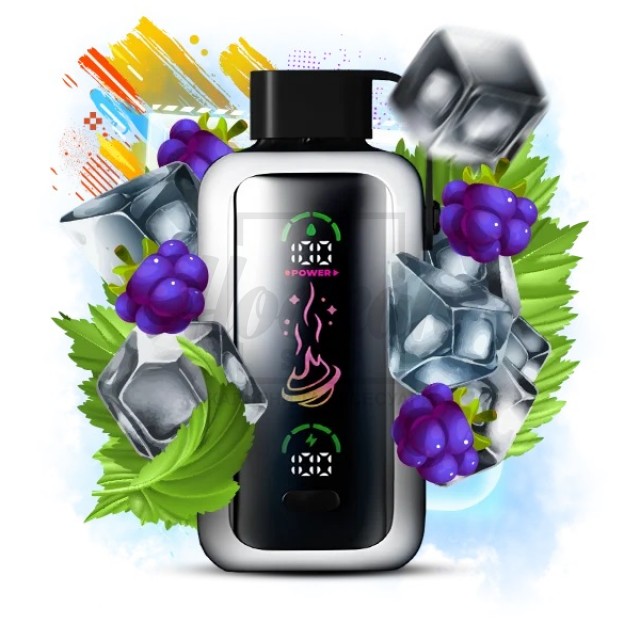 Електронна сигарета Vozol Star 20000 Black Ice (ягоди лід) Електронна сигарета Vozol Star 20000 Black Ice (ягоди лід)