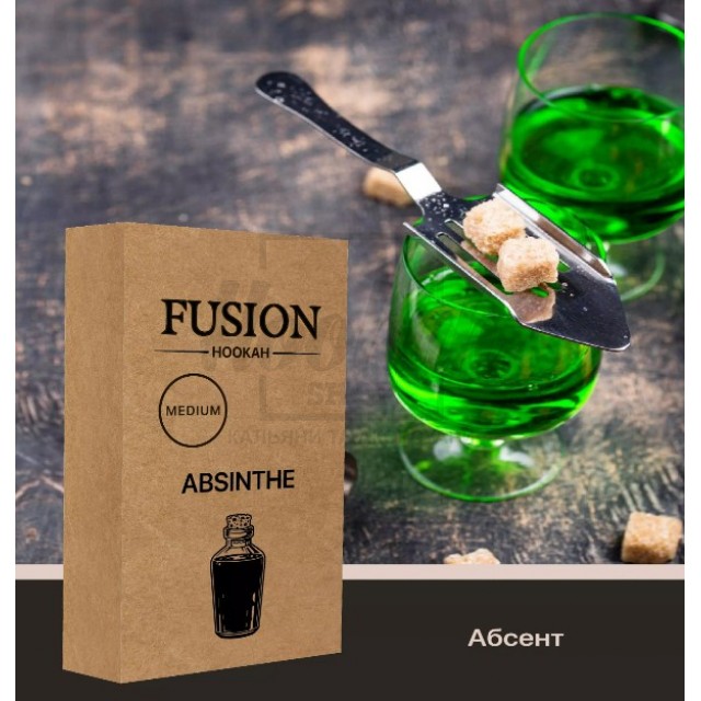 Тютюн Fusion Medium Absinthie (Абсент) 100 гр Тютюн Fusion Medium Absinthie (Абсент) 100 гр