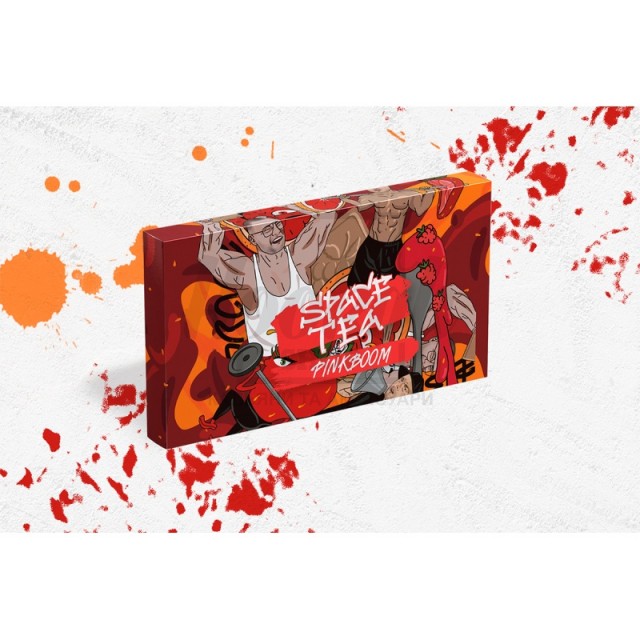 Заправка SpaceTea Pink Boom (Пінк Бомб) 40 g. 