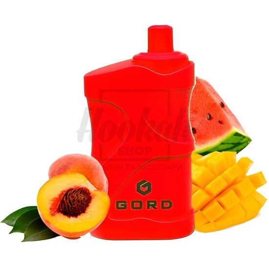 Електронна сигарета Gord G-05 4000 Peach Mango Watermelon (Персик Манго Кавун) Електронна сигарета Gord G-05 4000 Peach Mango Watermelon (Персик Манго Кавун)