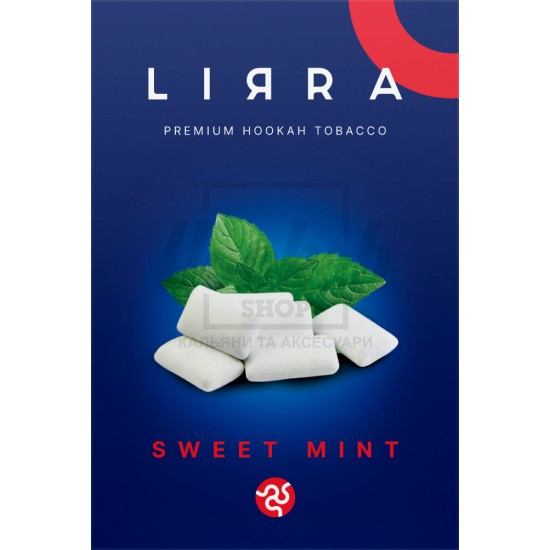 Тютюн Lirra Sweet Mint (Солодка М'ята) 50 гр Тютюн Lirra Sweet Mint (Солодка М'ята) 50 гр