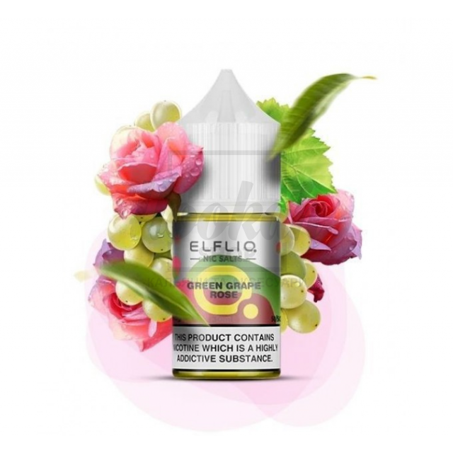 Жидкость Elf Liq Green Grape Rose (Зелёный Виноград Роза) 10мл 5% Жидкость Elf Liq Green Grape Rose (Зелёный Виноград Роза) 10мл 5%